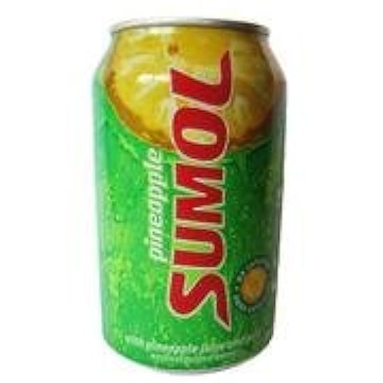 Sumol Ananas Pineapple Soda Portugal 12 oz. Cans 24 pac