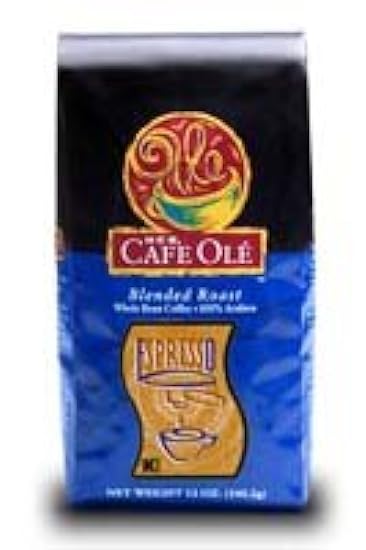 HEB Cafe Ole Whole Bean Coffee 12oz Bag (Pack of 3) (Es