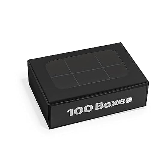 Modsy Baking Mini Truffle Boxes - Black | VERY SMALL fo