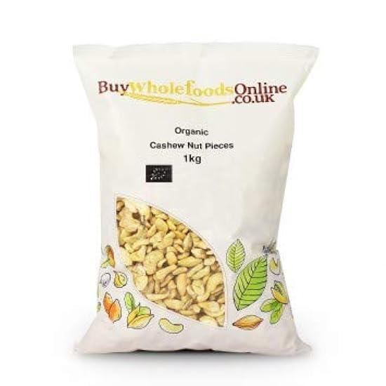 Buy Whole Foods Organic Cashew Nut Pieces (1kg) 916589349