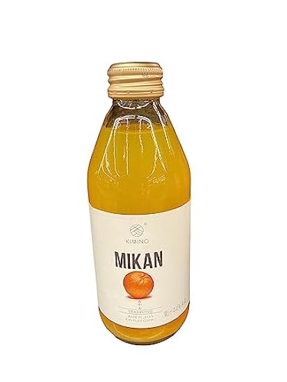 Kimino Sparkling Mikan Juice. Japanese Citrus. Carbonat