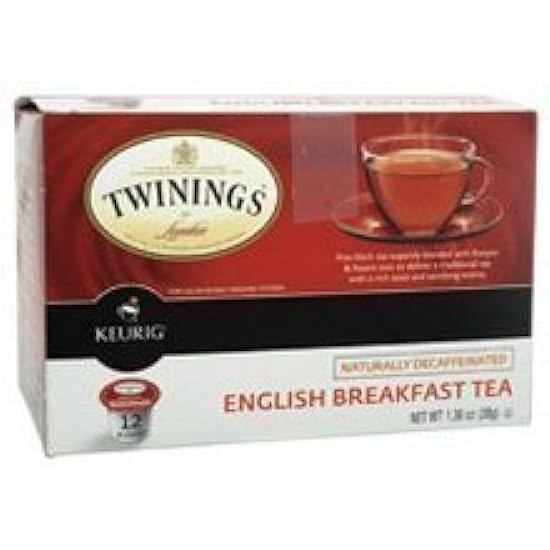 Twinings English Breakfast Decaf Tea Keurig K-Cups, 72 
