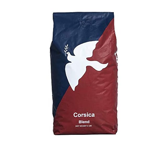 La Colombe Corsica Dark Roast Drip Grind Ground Coffee - 5 Pound (Pack of 1) - Notes of Baker´s Chocolate, Red Wine & Spices - Full-Bodied, Chocolatey, Roasty Ground Coffee  880592909