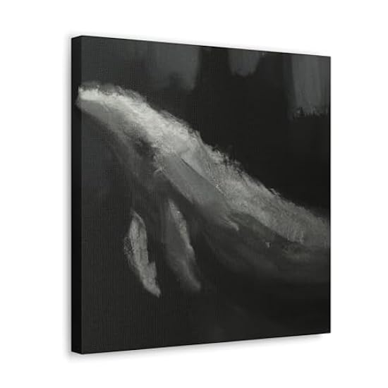 Bowhead Whale Reverie - Canvas 30″ x 30″ / Premium Gallery Wraps (1.25″) 147002308