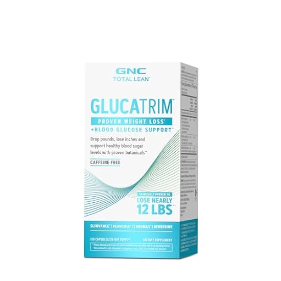 GNC Total Lean GlucaTrim - 120 Capsules (60 Servings) 994923237