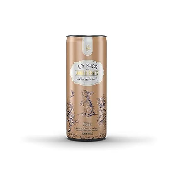 Lyre´s Amalfi Spritz - Non Alcoholic Spirit | Ready To Drink Cocktail | Case of 24 | Premium | 250ml x 24 644552201