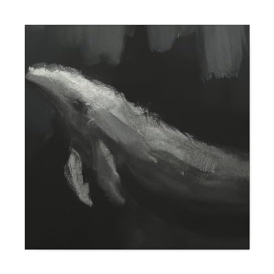 Bowhead Whale Reverie - Canvas 30″ x 30″ / Premium Gall