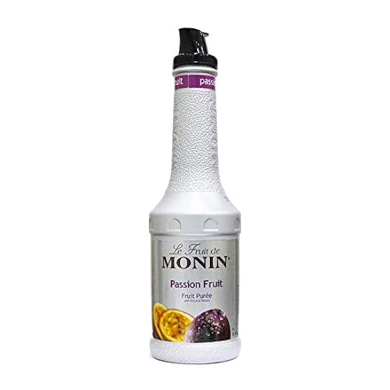 Monin Passion Fruit Puree 1 L 33.8 Fluid Ounces - PACK 