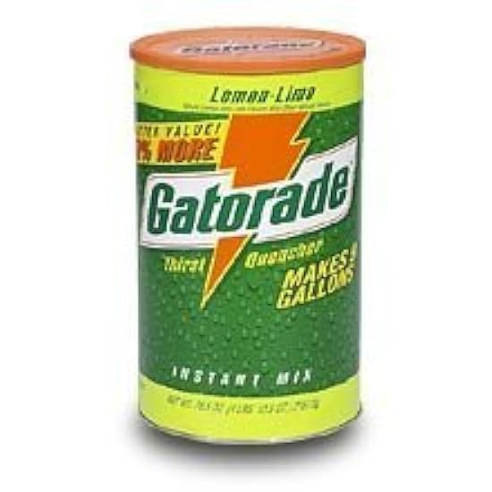 Gatorade Lemon-lime Powder New G Series /76 Oz Canister