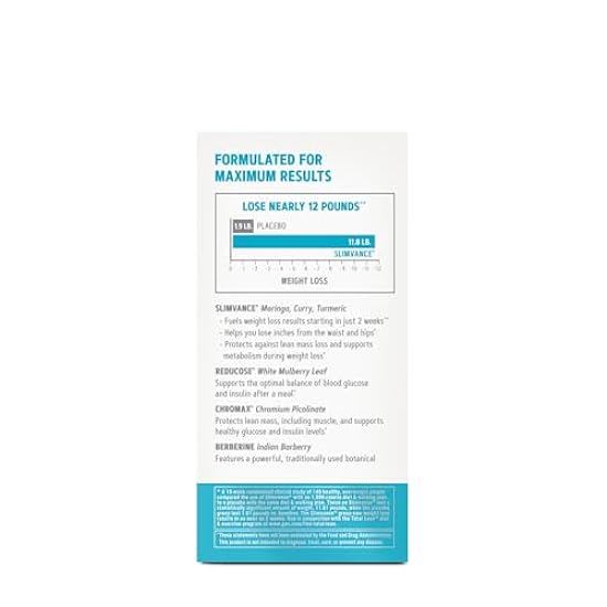 GNC Total Lean GlucaTrim - 120 Capsules (60 Servings) 994923237