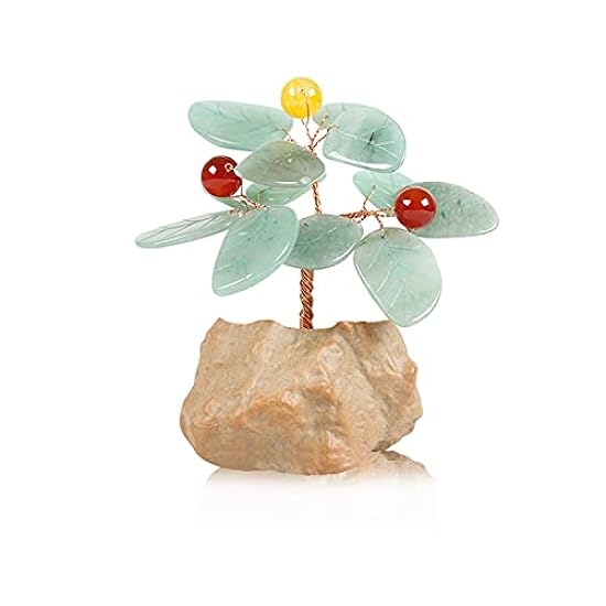 MKYOKO Artificial Bonsai Tree Small Stone Pot Money Tre
