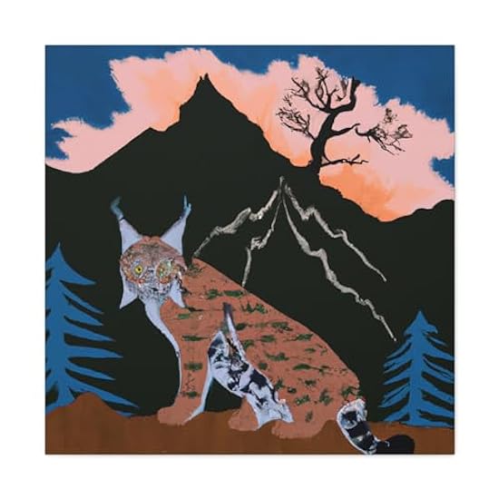 In Wild Bobcat Splendor - Canvas 30″ x 30″ / 1.25