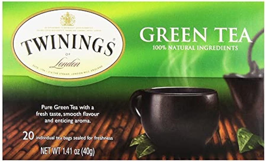 Twining Tea Tea Grn Orgnl, 20 Count (Pack Of 6) 7536862