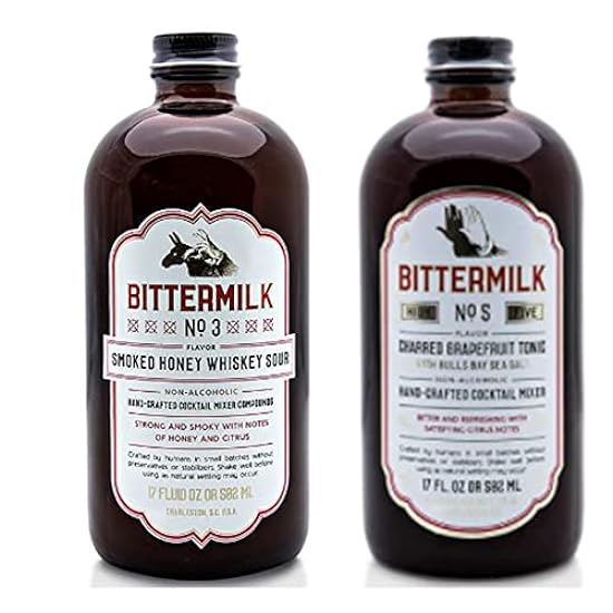 Bittermilk No. 3 & No. 5 Cocktail Mixers - Whiskey Sour