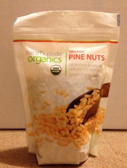 Organic Pine Nuts Earths Pride Organics 8oz Bags (3 Pack) 453426943