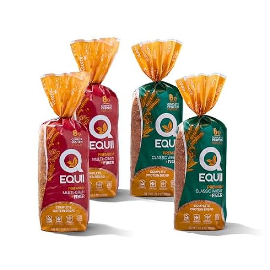 EQUII Complete Protein Bread | Variety 4 Pack | Classic