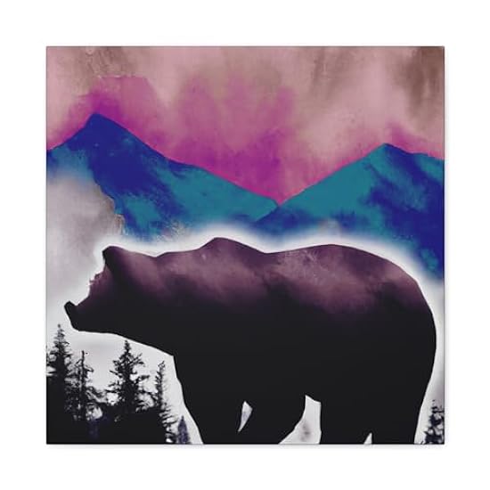 Bear in Pop Art - Canvas 20″ x 20″ / 1.25