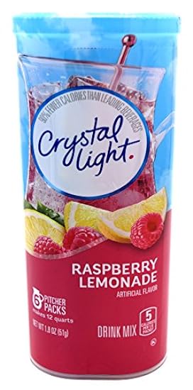 Crystal Light Raspberry Lemonade, 12-Quart 1.8-Ounce Ca