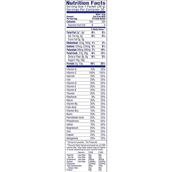Carnation Breakfast Essentials Nutritional Drink Mix Variety Pack - 60 Pack (1.26) In Sanisco Packaging 529707162