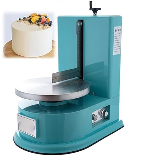 CHROX Automatic Cake Icing Machine 4-12 inch cakes Suitable for cake shop dessert shop An adjustable scraper sturdy and reusable Portable Cake Decoration Tools 172393844