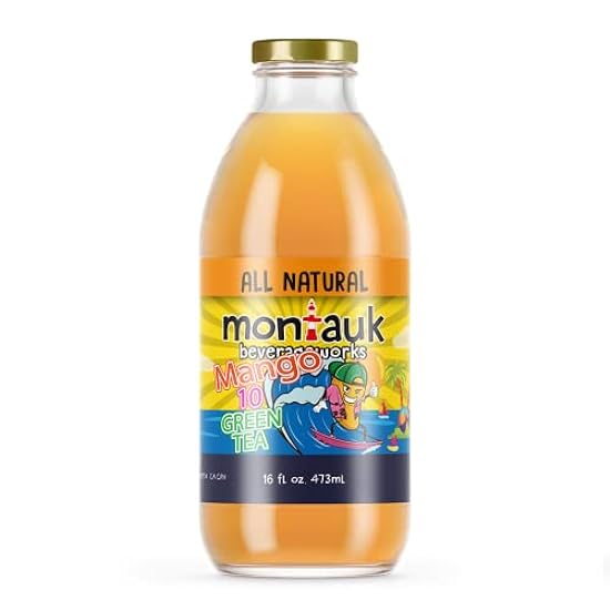 Montauk Beverageworks Premium All-Natural Iced Tea, 16 