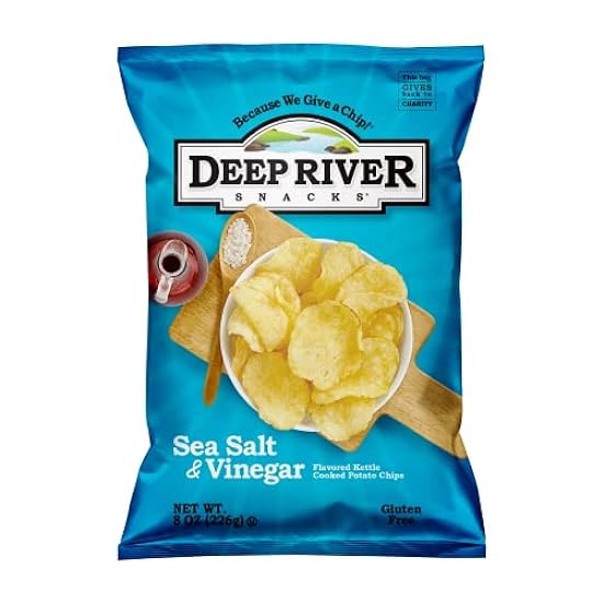 Deep River Snacks Sea Salt & Vinegar Kettle Cooked Pota