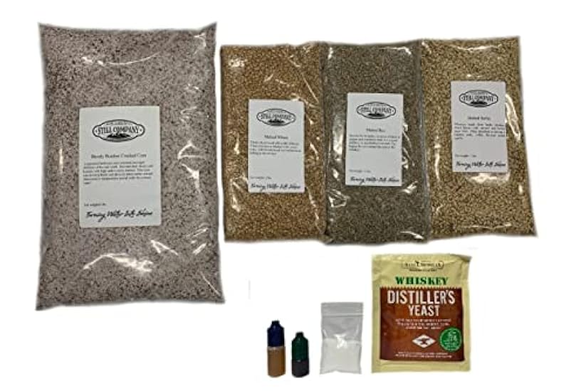 North Georgia Still Company´s Jeptha Creed Style Master Distillers Kit, Fermentation Kit for Moonshine, DIY 5 Gallon Mash Kit 84541858
