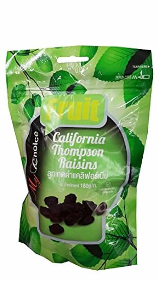 2 packs of California Thompson Raisins, Delicious Snack