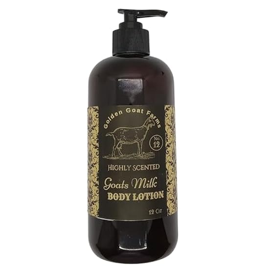 Golden Goat Farms Banana Brulee Scented Body Lotion wit
