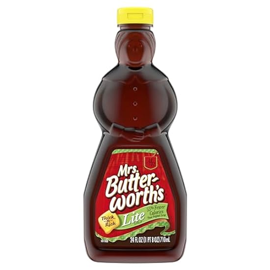 Mrs. Butterworth´s Syrup, Lite, 24 Ounce (Pack of 