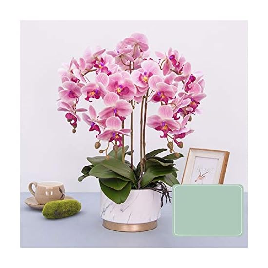 Artificial Flower Gifts Faux Orchids Flowers Bonsai - 5