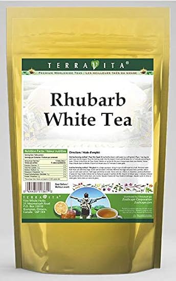 Rhubarb White Tea (25 tea bags, ZIN: 539464) - 3 Pack 789680512