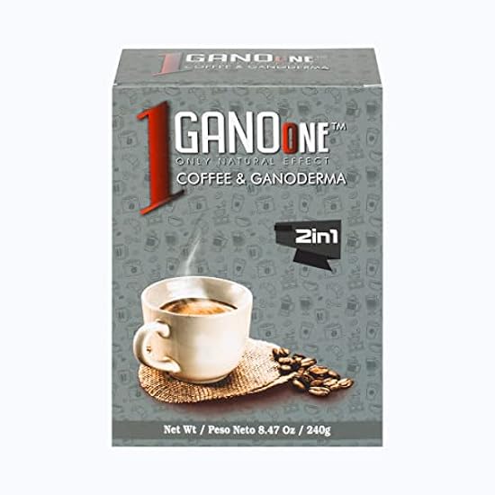 3 Boxes GanoOne 2 in 1 Reishi Mushroom Instant Coffee -
