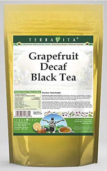 Grapefruit Decaf Black Tea (50 tea bags, ZIN: 531775) 5