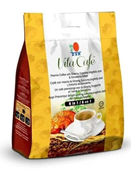 Globalcoffeestore 12 Pack DXN Vita Cafe 6 in 1 Coffee + 1 Sachet Ootea Vita Cafe Mix 328710319