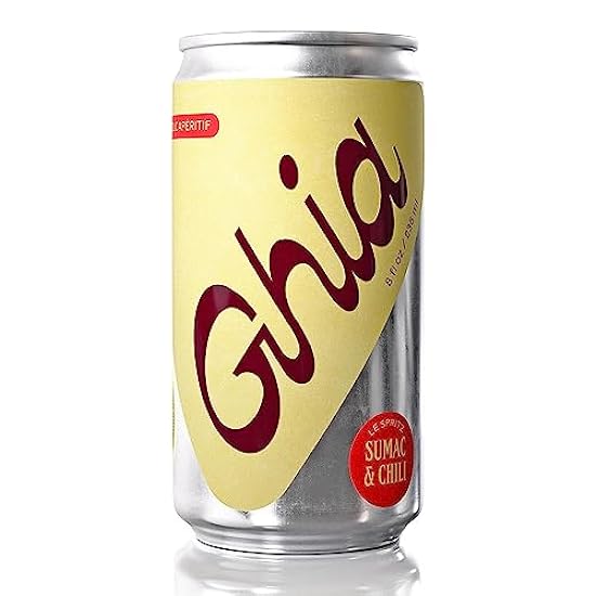 Ghia Non-Alcoholic Sumac and Chili Le Spritz, 8 Fl Oz (