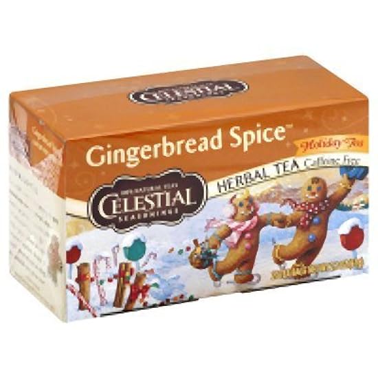 Celestial Seasonings Holiday Herbal Tea - Gingerbread S