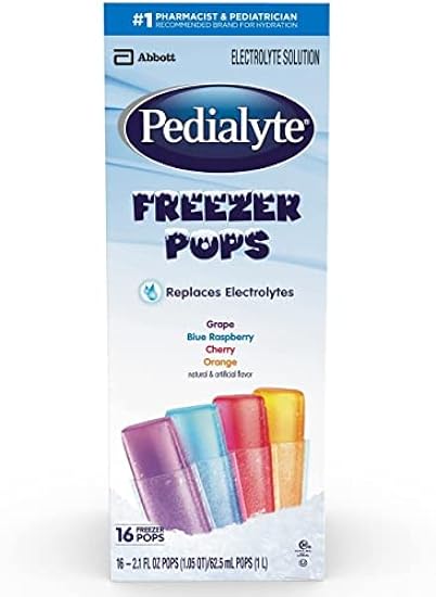 Pedialyte Freezer Pops - 16 ct, Pack of 5 348306695