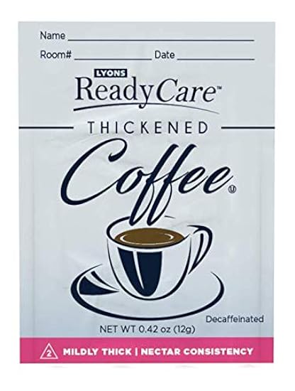 Lyons ReadyCare Thickened Hot Coffee Packets for Dyspha