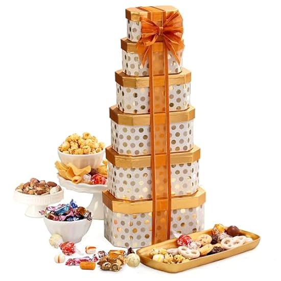 Broadway Basketeers Gourmet Chocolate Food Gift Basket Snack Gifts for Women, Men, Families, Delivery for, Appreciation, Thank You, Birthday, Corporate, Congratulations 859689382