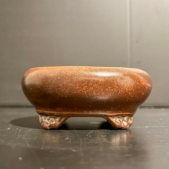 Pottery Pot Glaze Cloud Leg Bonsai Pot, Small Bonsai 232591891