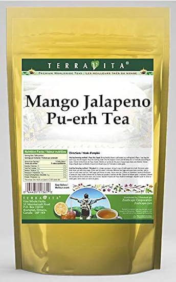 Mango Jalapeno Pu-erh Tea (25 tea bags, ZIN: 546064) - 