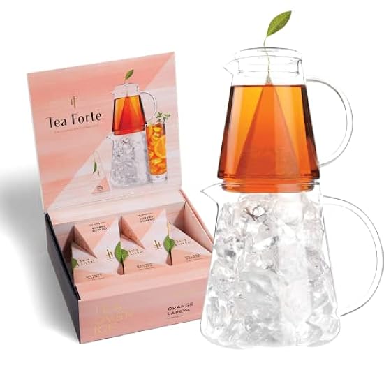 Tea Forte Tea Over Ice Steeping Pitcher + Tea Infuser B