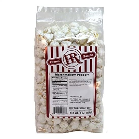 White Marshmallow Popcorn | 4 Pack | HR Poppin´ Sn