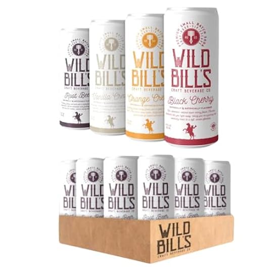 Wild Bill´s Variety Pack and Root Beer Soda Bundle