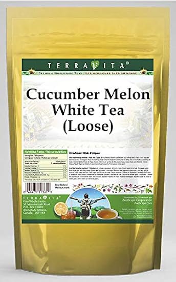 Cucumber Melon White Tea (Loose) (4 oz, ZIN: 536910) - 