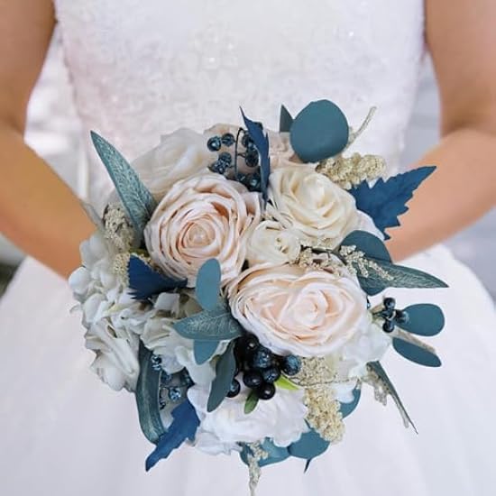 DIYEAH One Bouquet of Bridal Bouquets for Weddings Brid