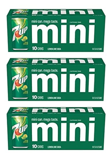7up mini cans, 10/pack 7.5 fl oz, total 30 cans 2746278