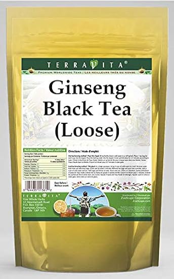 Ginseng Black Tea (Loose) (4 oz, ZIN: 542771) - 3 Pack 