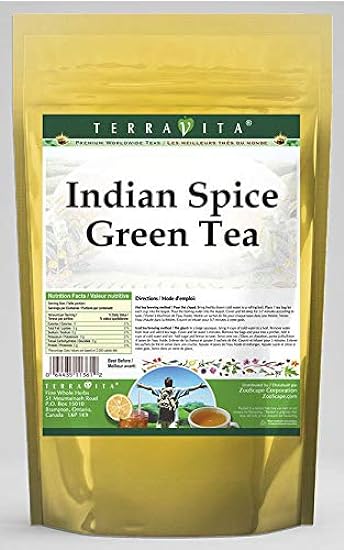 Indian Spice Green Tea (25 tea bags, ZIN: 544936) - 3 Pack 931239062